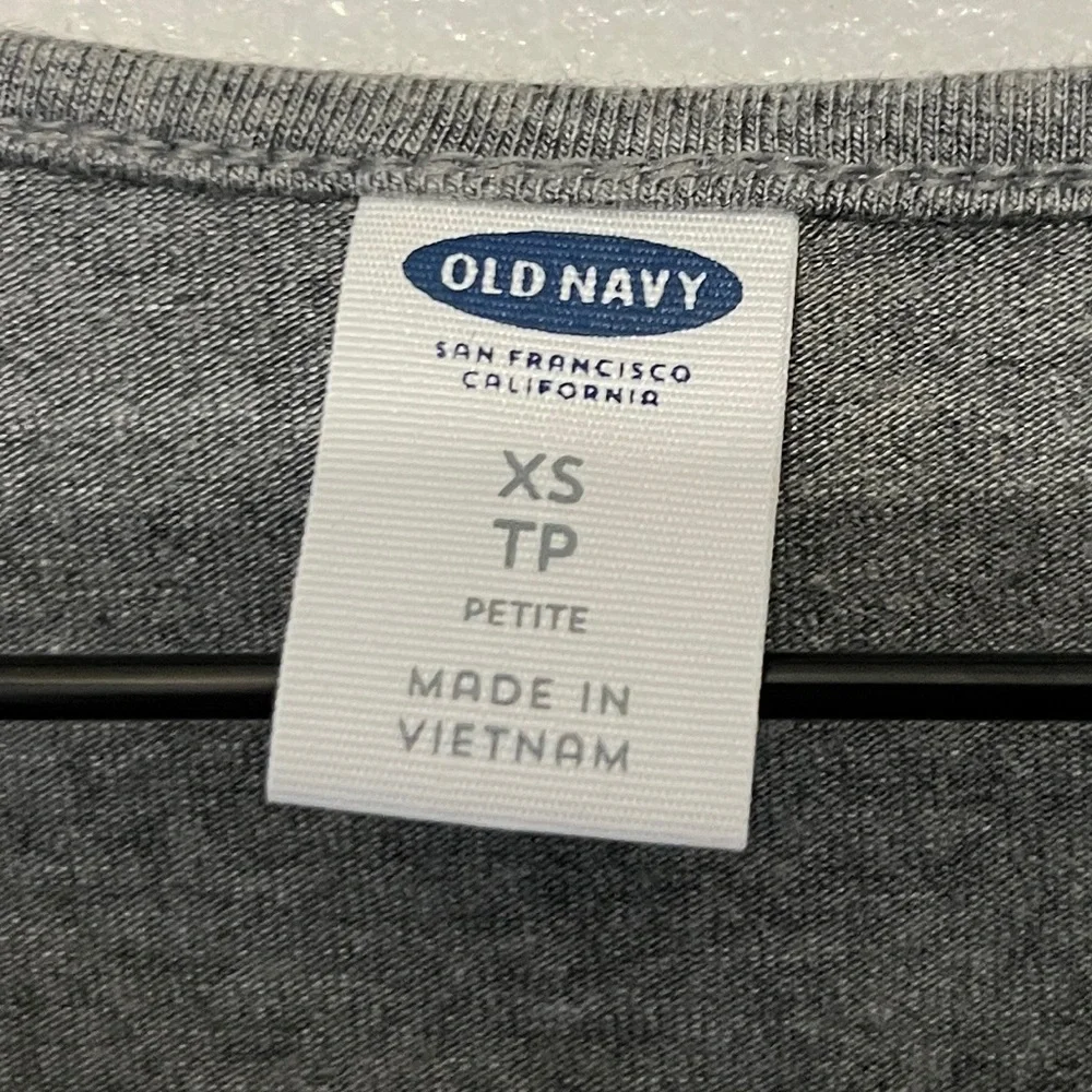 OLD NAVY Women’s Gray Short Sleeve Swing Dress Size XSP